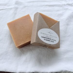 Lemongrass & Sage Turmeric Soap